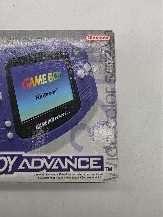 Nintendo - Gameboy Advance - Purple Edition - Complete with, Consoles de jeu & Jeux vidéo, Consoles de jeu | Accessoires Autre