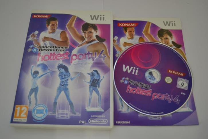 Dance Dance Revolution - Hottest Party 4 (Wii HOL), Games en Spelcomputers, Games | Nintendo Wii