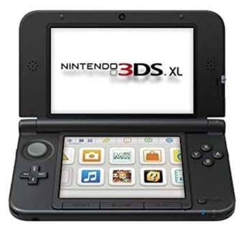 Nintendo 3DS XL Zwart (Nette Staat) (3DS Spelcomputers), Ophalen of Verzenden, Zo goed als nieuw