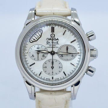 Omega - De Ville Co-Axial Chronograph - Femme - 2000-2010, Nieuw