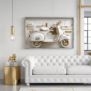 Artxlife - Lego White&Gold Vespa 1960 La Dolce Vita, Enfants & Bébés