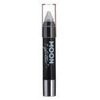 Moon Glitter Holographic Body Crayons Silver 3.2g, Verzenden, Nieuw