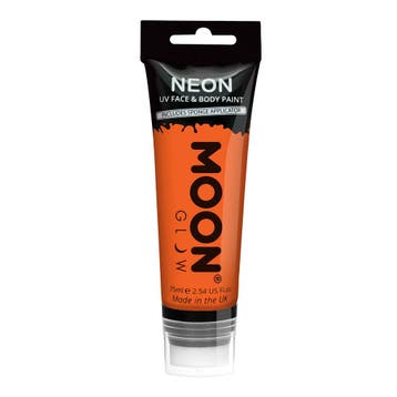 Moon Glow Neon UV Face Paint with Sponge Applicator Intense, Verzenden