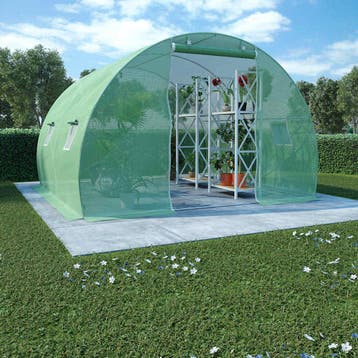 vidaXL Kas 9 m² 300x300x200 cm, Verzenden