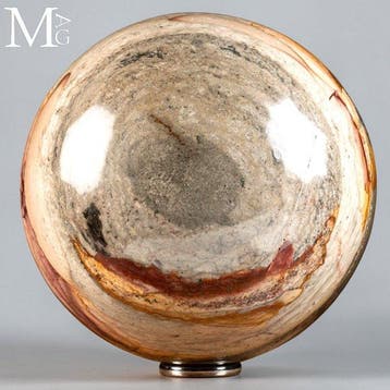 Zebra Agate (Natuurlijke schilderachtige landschap) - Extra