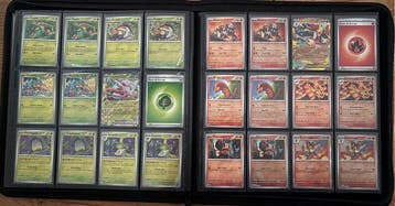Complete set Pokémon Pitch Black Base Set – 158 Cards