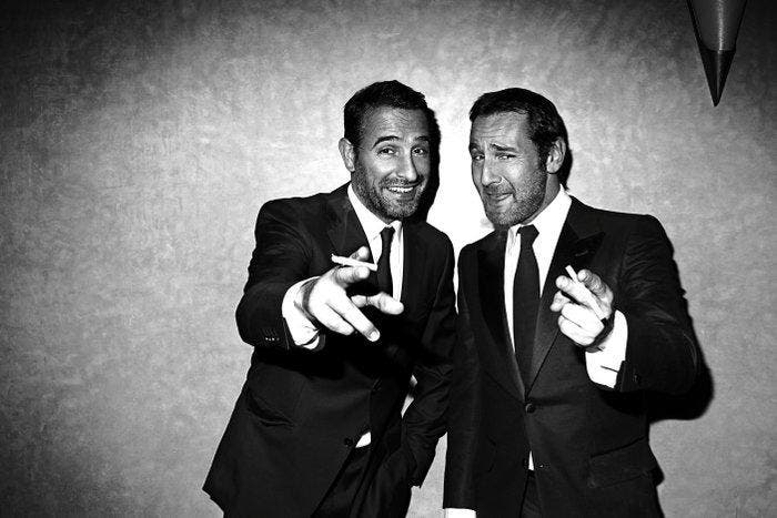Ben Dauchez - Jean Dujardin et Gilles Lelouche, Antiquités & Art, Art | Objets design