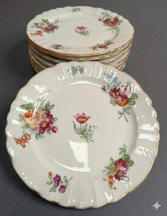 Bernardaud & Co. Limoges - Bernardaud - Serveerschaal (8) -, Antiquités & Art, Antiquités | Verre & Cristal
