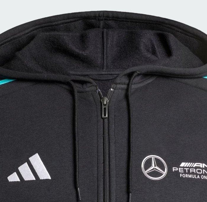 Mercedes Official MAPF1 FW Mens DNA FullZip Hoodie XL Black, Collections, Marques automobiles, Motos & Formules 1