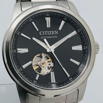 Citizen - Automatic Open Heart Black Dial - Zonder