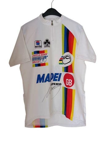 Mapei - Cyclisme - Johan Museeuw - Maillot de cyclisme