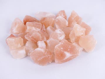 Badzout Brokken - Himalaya Zout  - 1kg (Pink Himalaya Salt), Ophalen of Verzenden