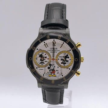 Seiko - LORUS Mickey Mouse Chronograph - Zonder minimumprijs, Handtassen en Accessoires