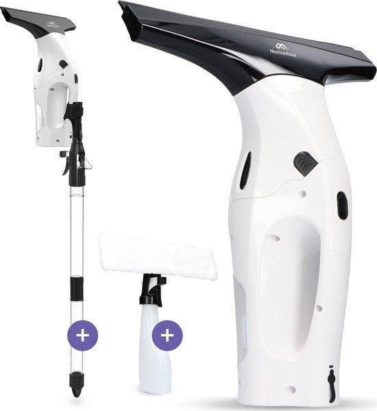2dekans | Motionflow Vacuüm Raamwisser met verlengstuk 61cm, Huis en Inrichting, Schoonmaakartikelen, Ophalen of Verzenden