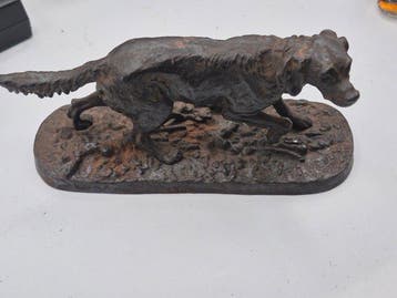 Daprès Pierre-Jules Mêne (1810-1879) - sculptuur, Chien de, Antiek en Kunst