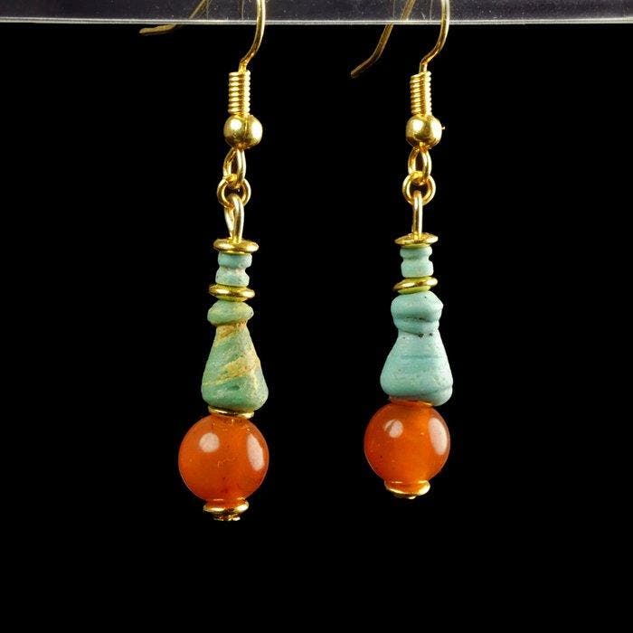 Het oude Egypte, Grieks-Romeinse periode Oorbellen met, Bijoux, Sacs & Beauté, Bijoux anciens