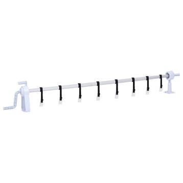 vidaXL Zwembadhoesroller met kunststof frame, Verzenden