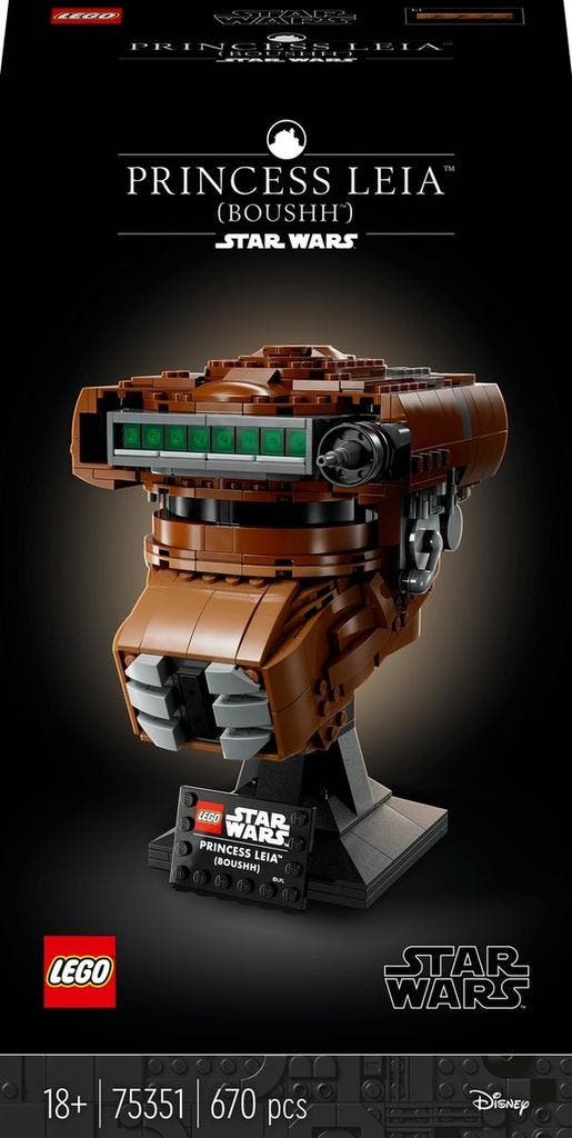 LEGO Star Wars - Prinses Leia Helm - 75351, Collections, Collections Autre, Envoi
