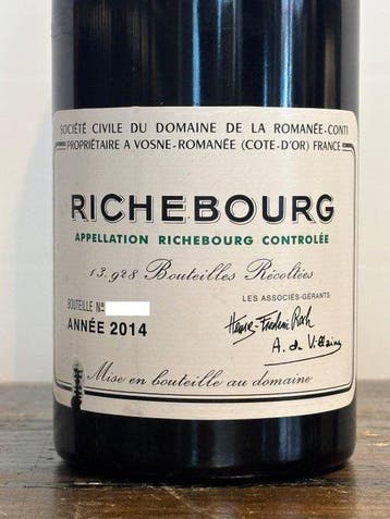2014 Domaine de la Romanée-Conti - Richebourg Grand Cru - 1, Collections
