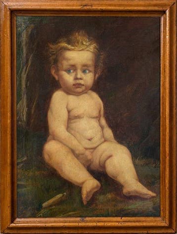 Duitse school (XIX) - Portrait of a Child