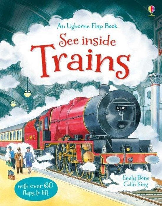 See Inside Trains 9781409549932 Emily Bone, Boeken, Taal | Engels, Zo goed als nieuw, Verzenden