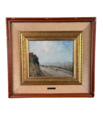 Gaetano Bocchetti (1888-1990) - Strada di montagna con