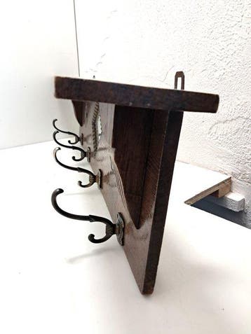 Porte-manteau - Chêne - 85 cm