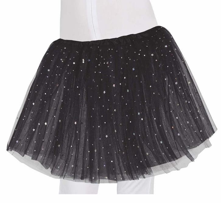 Zwarte Tutu Sterren 30cm, Hobby & Loisirs créatifs, Articles de fête, Envoi