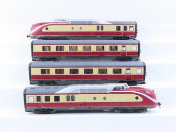 Märklin H0 - 37607 - Treinstel (1) - 4-Delige set TEE, Hobby en Vrije tijd, Nieuw