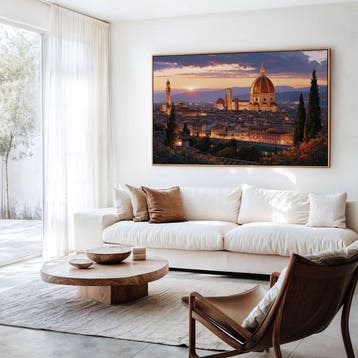 Iconica - Sunset over Il Duomo - unique 1/1 XXL (100 x 150, Antiek en Kunst