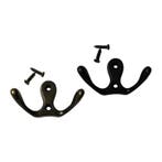 Set van 10 metalen kledinghaakjes, hangers (dubbel, kleur:, Verzenden, Nieuw