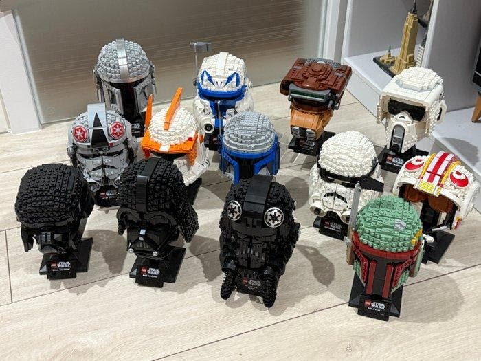 Lego Set - Star Wars - LOT -- 13 Casques, Kinderen en Baby's, Speelgoed | Duplo en Lego