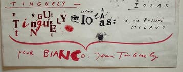 Jean Tinguely (1925-1991) - Tinguely - Galleria Iolas, 1966