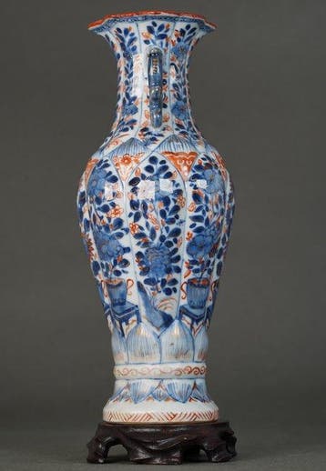 Vase balustre - Porcelaine - Chine - Kangxi (1662–1722) -
