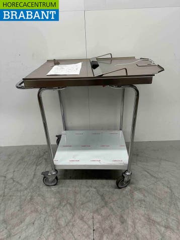 Four à vapeur en acier inoxydable chariot drive-in 58 cm, Verzenden