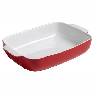 Pyrex Signature Ovenschaal Rechthoek 35x25 cm Rood, Verzenden, Nieuw