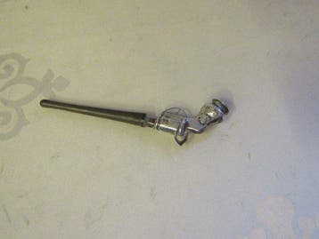 Sigartten pijpje en een pijpenwroeter - Pijp - .925 zilver -, Collections
