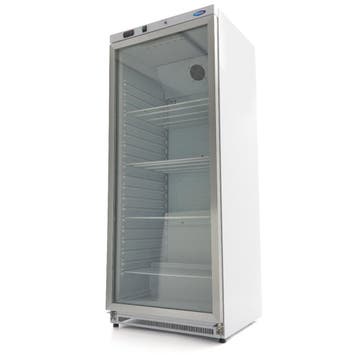 Koelkast - 600 L - Wit - met Glazen Deur, Verzenden