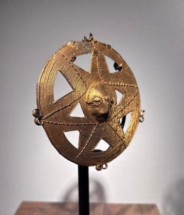Akan- of Baule hangertje - Akan- of Baule hangersieraad -
