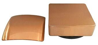 Set knop/plug badoverloopcomb. +vulfunctie vierkant, Doe-het-zelf en Bouw, Ophalen of Verzenden, Nieuw