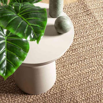 vidaXL Vloerkleed ZIZUR binnen en buiten 140x200 cm jute, Verzenden, Nieuw