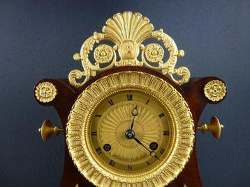 Pendule de cheminée - - Acajou - 1800-1850, Antiek en Kunst