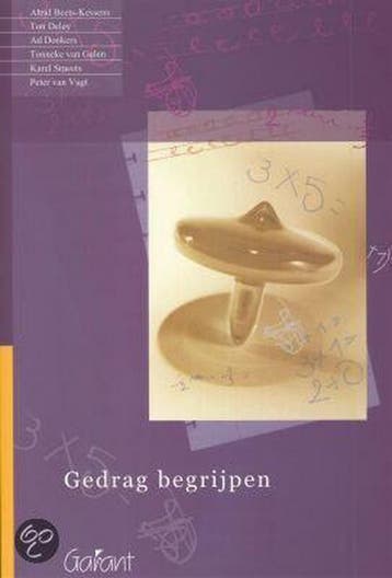 Gedrag begrijpen / Cahiers Speciale Onderwijszorg / 5, Livres, Verzenden