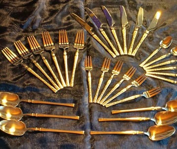 Imperial M Gold- Design für 6 Personen (30) teilig -, Antiek en Kunst