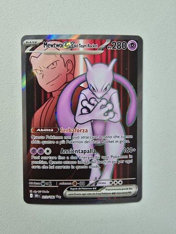Pokémon - 4 Card - Mewtwo, Meowth, Hobby en Vrije tijd, Verzamelkaartspellen | Pokémon, Nieuw