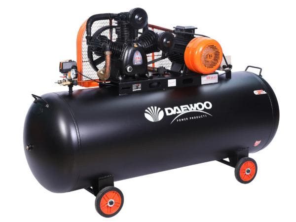 Veiling - Daewoo luchtcompressor 400V 14bar DAAX500L, Articles professionnels, Machines & Construction | Pompes & Compresseurs