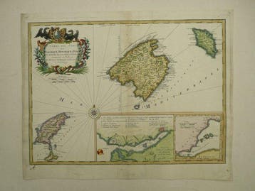 Spanje - Mallorca / Menorca / Ibiza / Balearen; J.B. Homann, Boeken, Nieuw