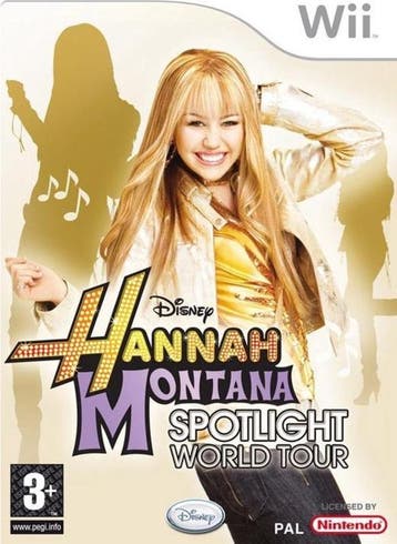 Hannah Montana op Wereldtournee (Wii Games), Ophalen of Verzenden, Zo goed als nieuw