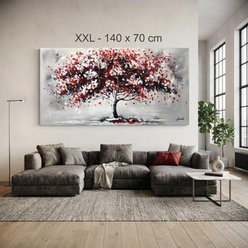 Monika Spiewak - Tree - Oil Painting Stretched On The Frame