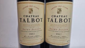 1997 Château Talbot - Saint-Julien 4ème Grand Cru Classé - 2, Nieuw